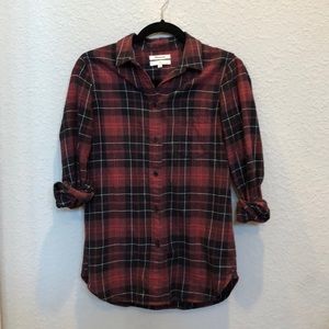 Madewell slim button down flannel